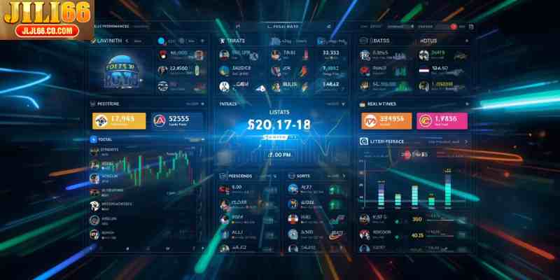 live sports prediction games dashboard with real-time statistics