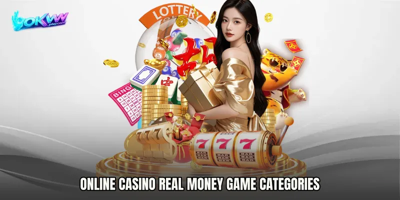 Online Casino real money game categories
