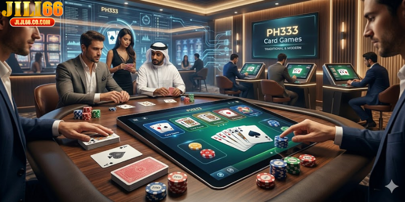 PH333 Card Games is a collection of online card games