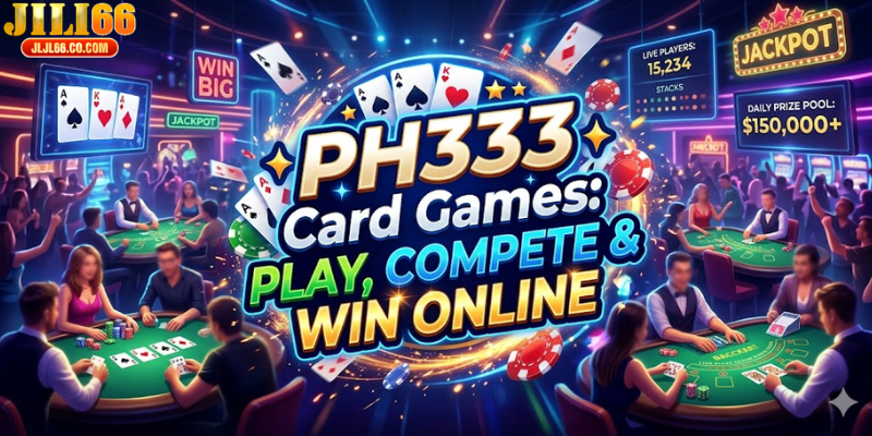 PH333 Card Games: Play, Compete & Win Online