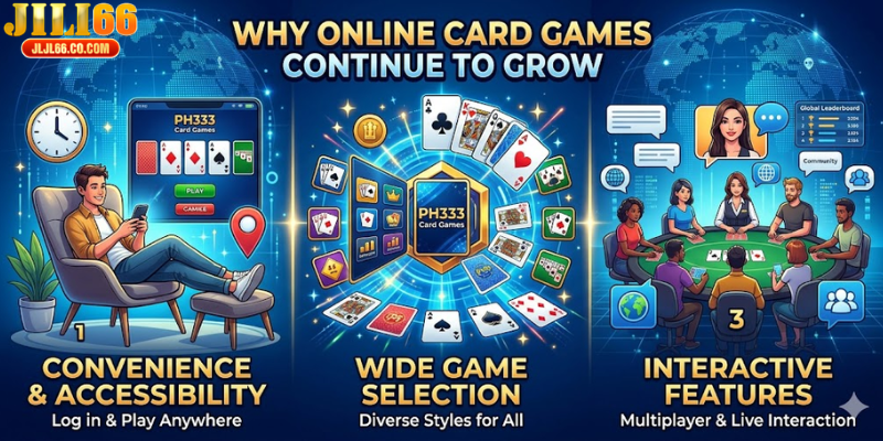 Why Online Card Games Continue to Grow